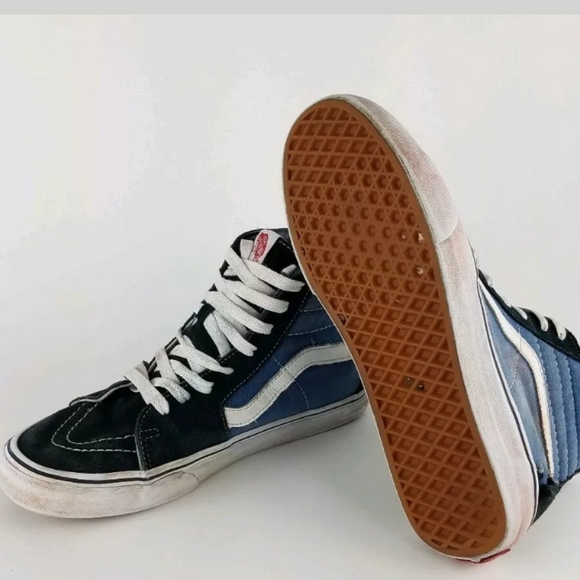 Vans Sk8 Hi Skate Shoe Classic Unisex Sz 9M 10.5W - Picture 5 of 5